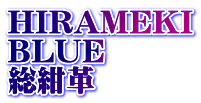 HIRAMEKI BLUE 総紺革